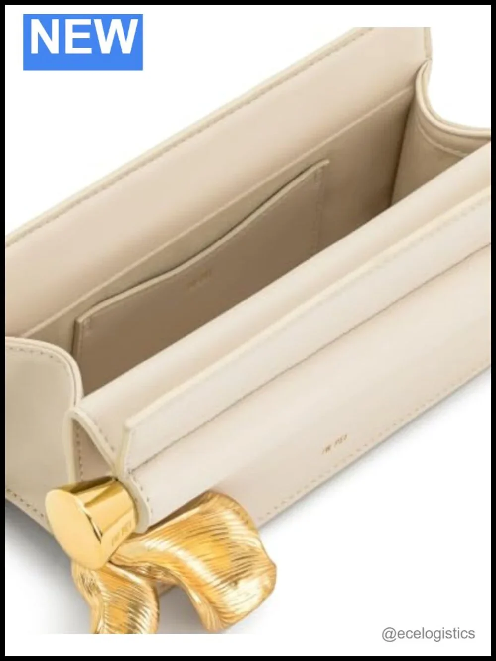 JW PEI Holly Metal Pendant Embellished Clutch Vegan Leather